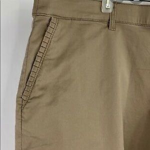 Lane Bryant Girlfriend Shorts with ruffle pockets